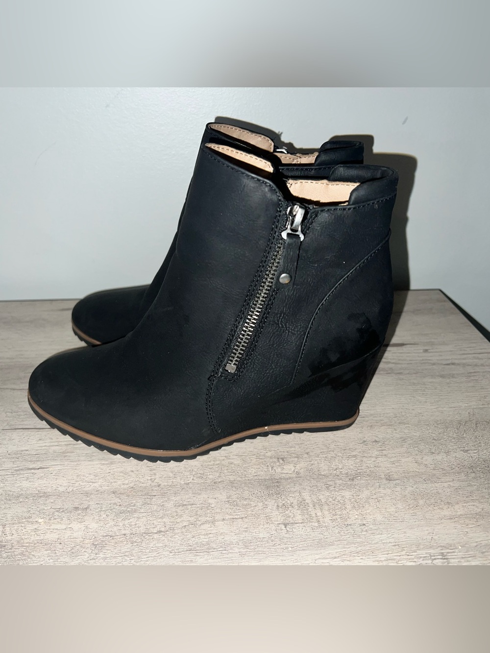 Soul Naturalizers Women's Ankle Bootie in Black